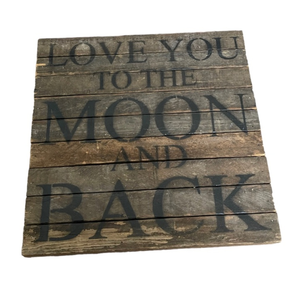 Francesca’s Love You To The Moon & Back Wall Decor